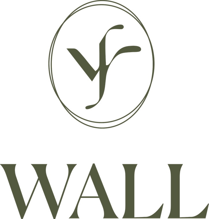 Pflegedienst WALL: Logo mit Kranich-Zeichen